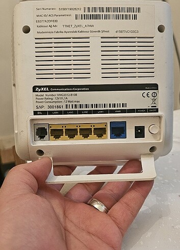 Zyxel VMG3312-B10B Modem
