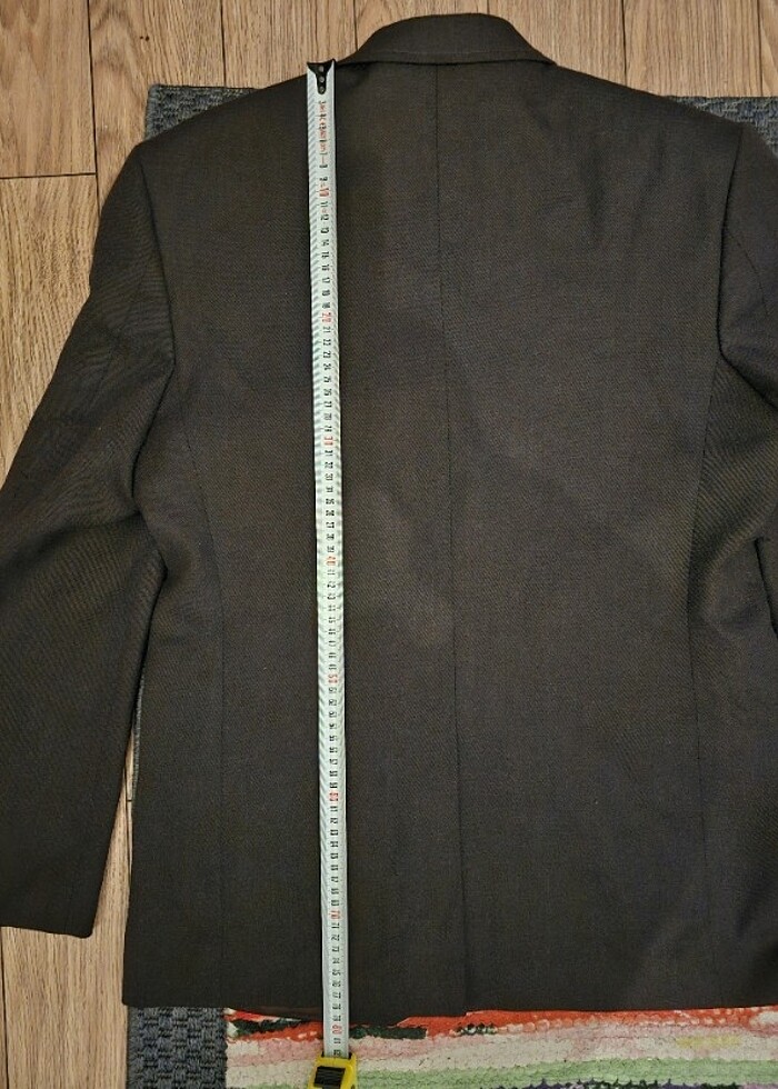 Yünlü Koton Spor Ceket 54 Beden  - Görsel 4