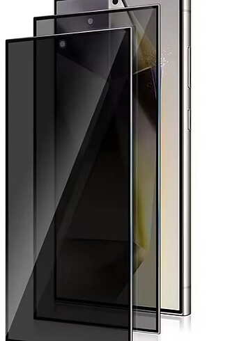 1. Sınıf Kaliteli Samsung S25 Ultra Hayalet Ekran Koruyucu Cam