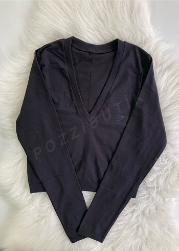 GymShark Uzun Kollu Sporcu Üst - Görsel 5