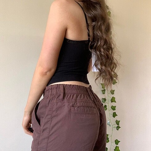 Diğer Siyah Dantelli Crop