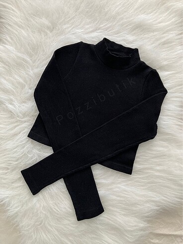 m Beden Uzun Kollu Crop