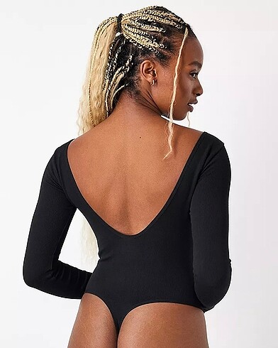 xs Beden siyah Renk Urban Outfitters Uzun Kollu Bodysuit