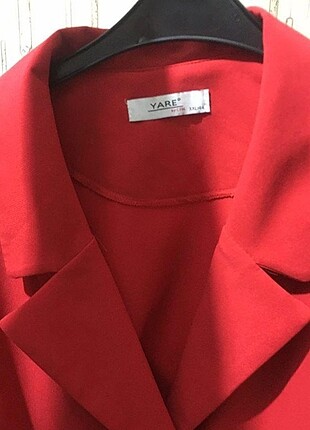 xxl Beden kırmızı Renk Blazer ceket