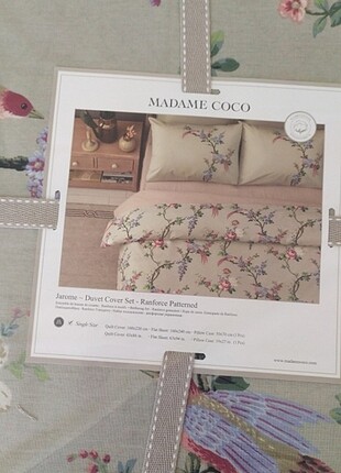Madam Coco Tek Kişilik Nevresim Takımı