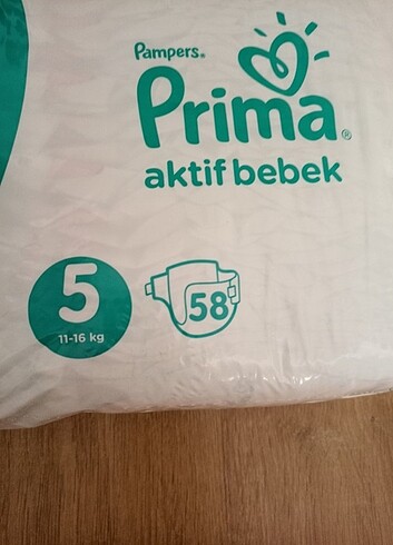 Prima aktif Bebek 5 numara bebek bezi 