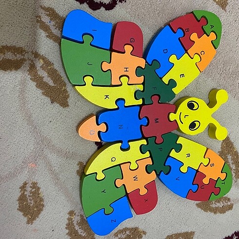 Chicco Ahsap kelebek puzzle