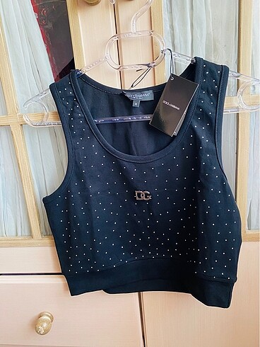Dolce &Gabbana crop bluz