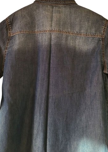 Mudo Kız çocuk jean gòmlek - Görsel 4