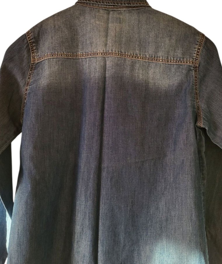 Mudo Kız çocuk jean gòmlek - Görsel 4