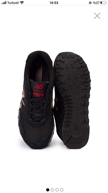 39 Beden siyah Renk New Balance 515