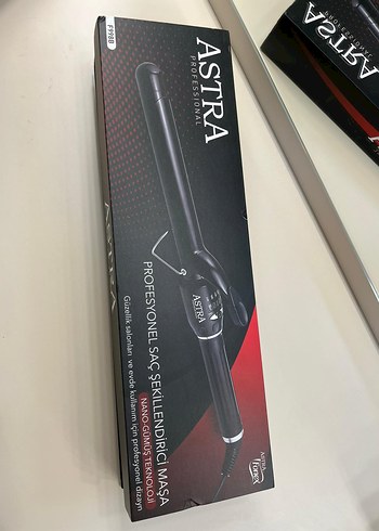 Astra Profesyonel Siyah Saç Şekillendirici Maşa 19mm