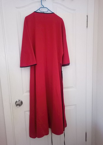 kırmızı sabahlık beden XXL 44 - Görsel 5