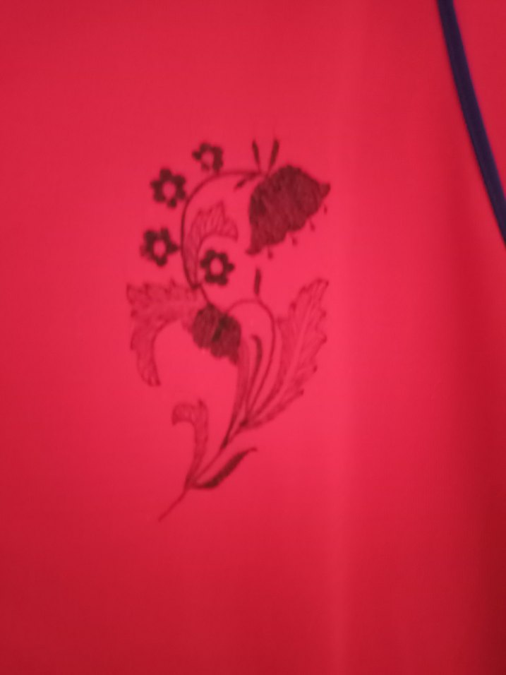 kırmızı sabahlık beden XXL 44 - Görsel 4