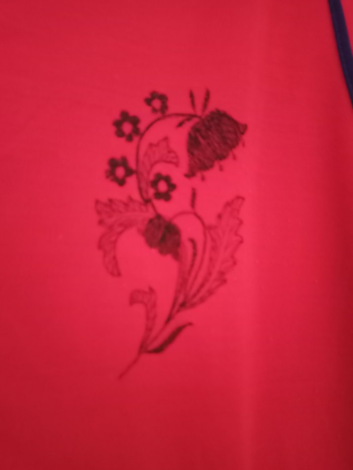 kırmızı sabahlık beden XXL 44 - Görsel 3