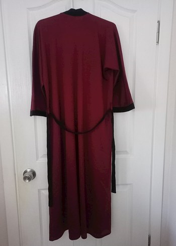 bordo sabahlık beden 4XL 48 - Görsel 4