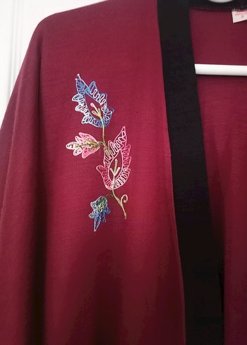 bordo sabahlık beden 4XL 48 - Görsel 6