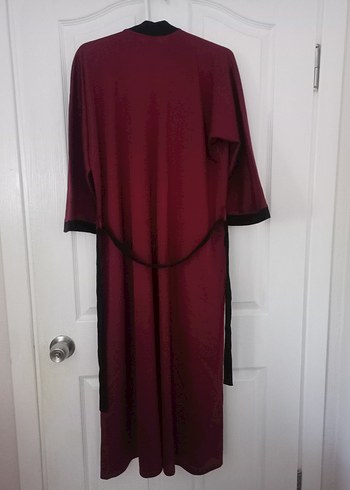 bordo sabahlık beden 4XL 48 - Görsel 3