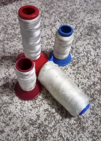 beyaz renk naylon masirlar 4 bobin - Görsel 3