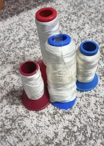 beyaz renk naylon masirlar 4 bobin - Görsel 5