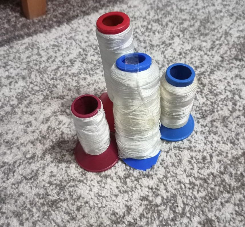 beyaz renk naylon masirlar 4 bobin - Görsel 5