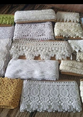 yapılan işlerden artan renkli kenar süsleri - Görsel 5