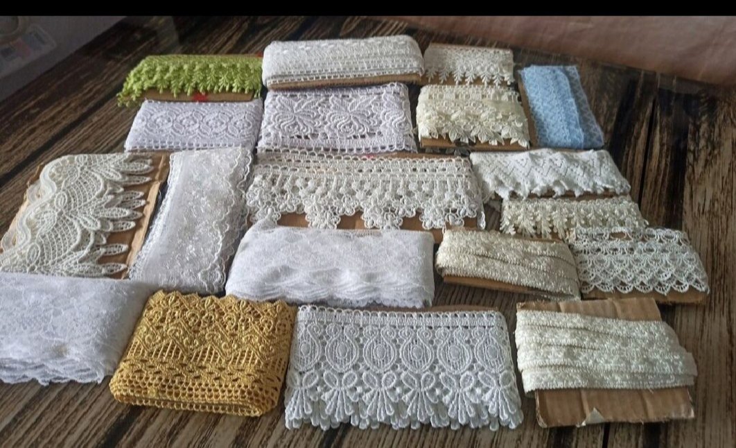 yapılan işlerden artan renkli kenar süsleri - Görsel 5