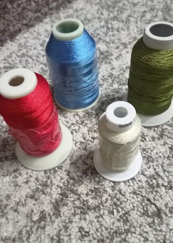 renkli naylon masirlar 4 bobin - Görsel 2