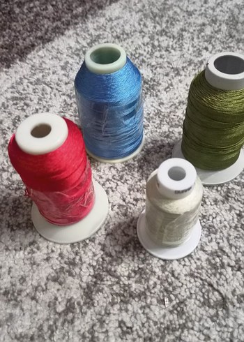 renkli naylon masirlar 4 bobin - Görsel 3