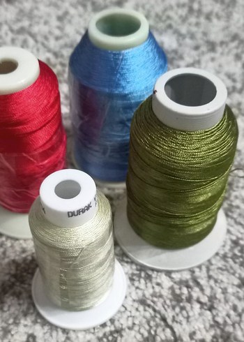 renkli naylon masirlar 4 bobin - Görsel 5