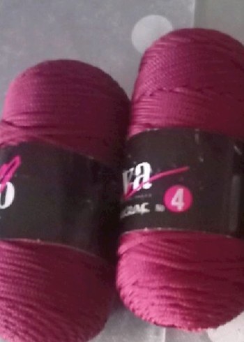 iki tane bordo renk  makreme ip - Görsel 3