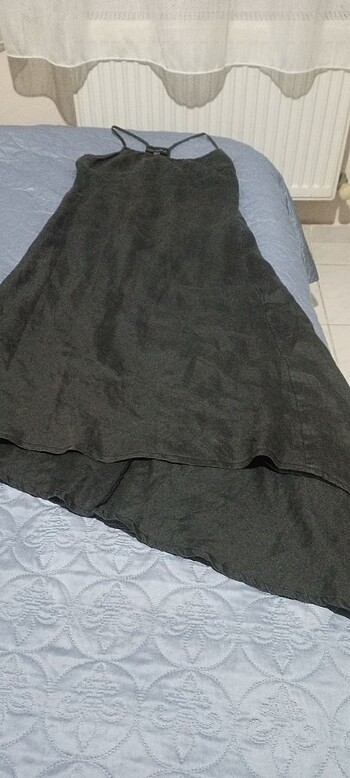 m Beden siyah Renk Elbise askılı beden M