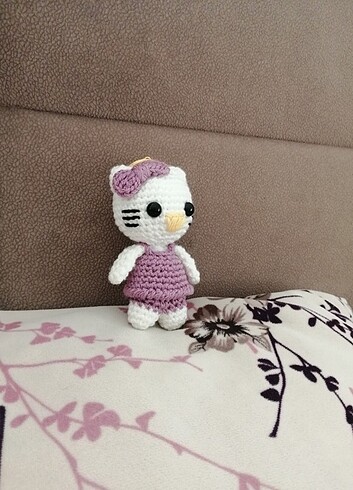  Örgü hello kitty anahtarlık