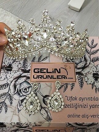 Gelin Tacı ve Küpesi