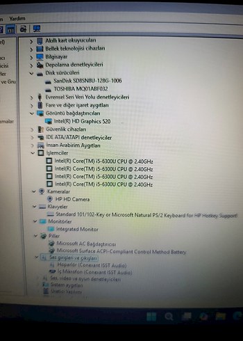 HP i5 Laptop Notebook - Görsel 8