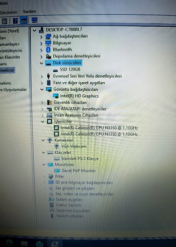 Acer Laptop Notebook bilgisayar - Görsel 8