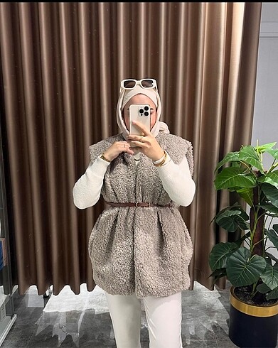 Pinterest peluş yelek