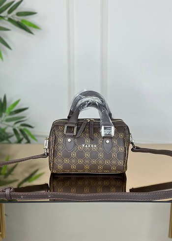 Vakko Siyah Deri Kadın Omuz Çantası - Görsel 4