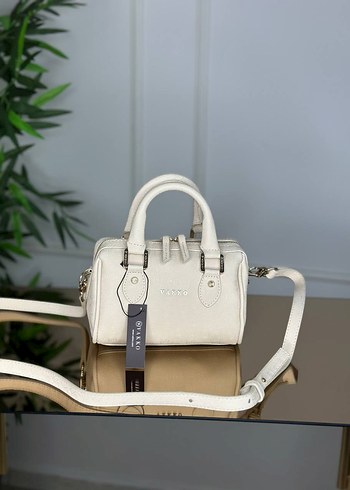 Beyaz Deri Kemerli Kadın Çanta Vakko - Görsel 6
