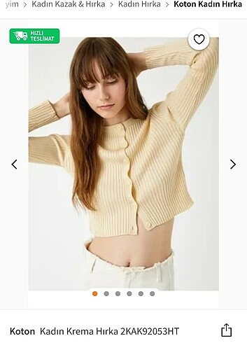 Koton Crop Hirka