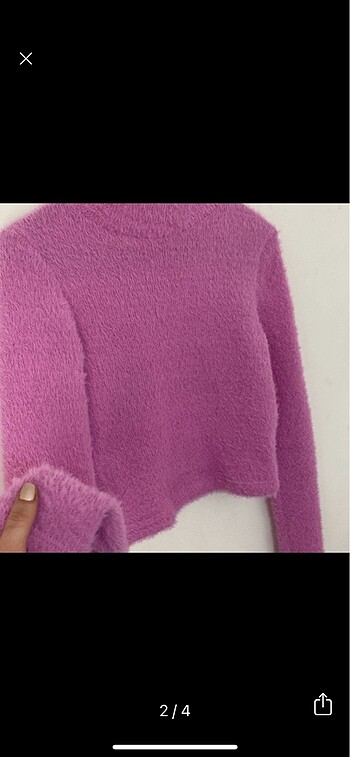 River Island Pembe crop bluz