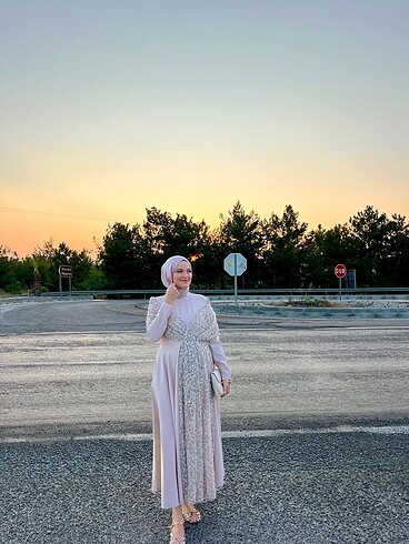 Taşlı abiye