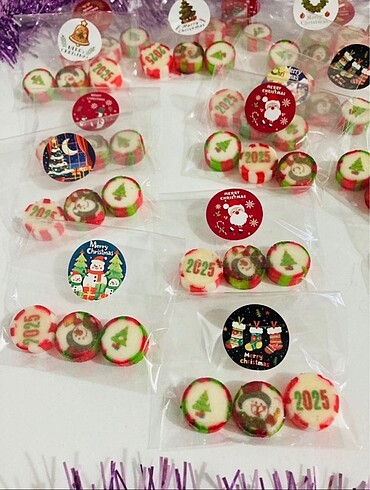 10 paket yılbaşı şekeri