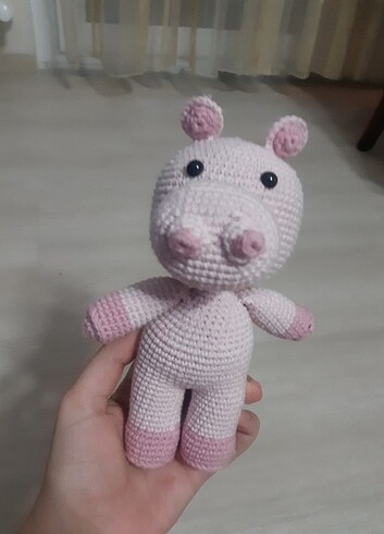 Amigurumi hipopotam