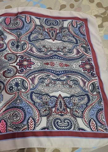 Diğer Retro desen pamuk şal