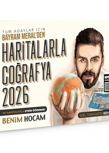 Haritalarla Coğrafya 2026 - Bayram Meral