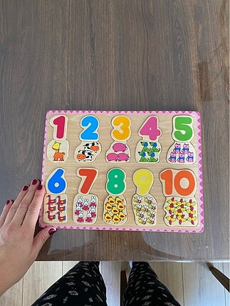 Ahsap puzzle 2 adet
