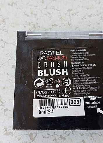  Beden Pastel toz allık