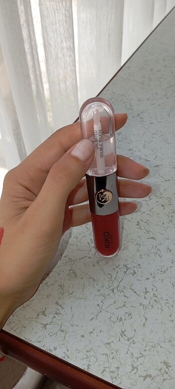  Beden kırmızı Renk Kiko kırmızı ikili gloss