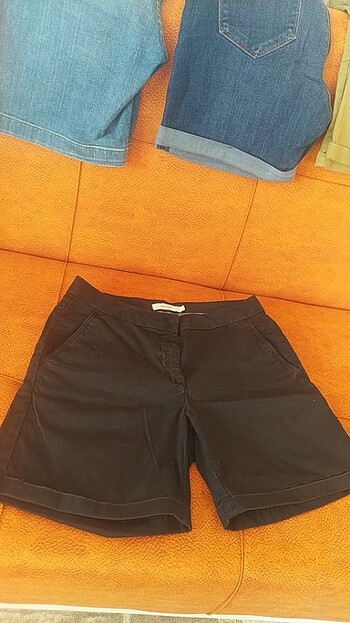 Siyahh şort - Görsel 6